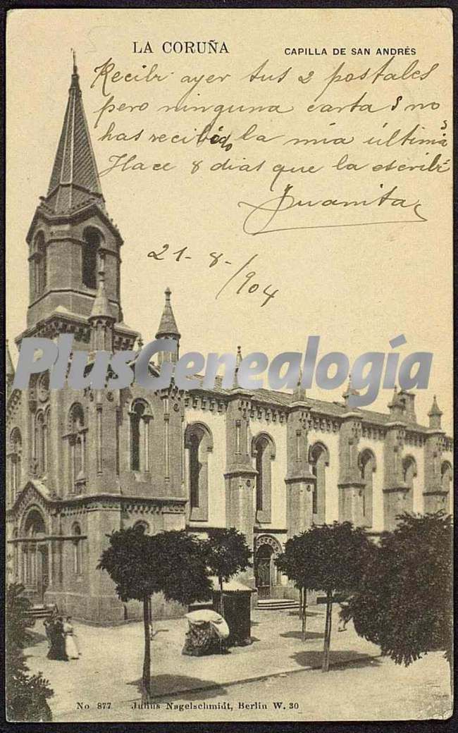 Capilla de san andrés en la coruña