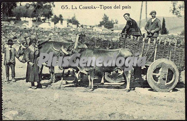 Tipos del país. la coruña