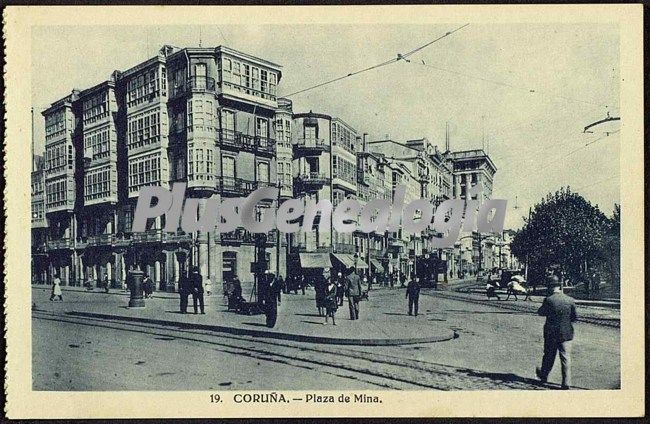 Plaza de mina de la coruña