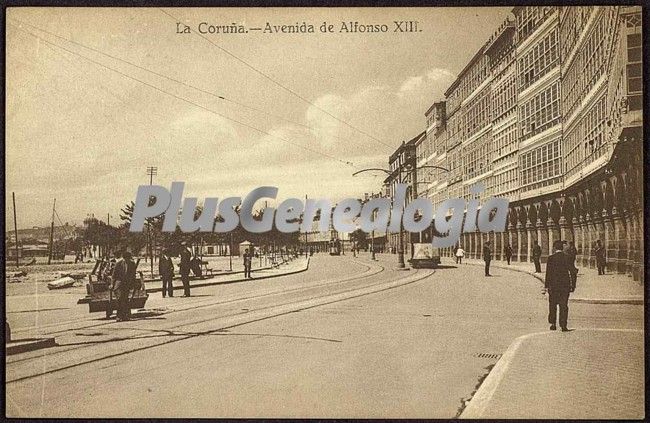 Avenida de alfonso xiii de la coruña