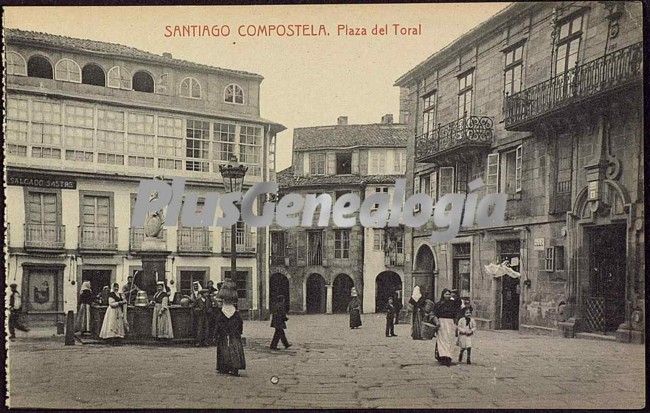 Plaza del toral de santiago de compostela