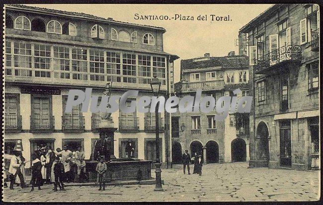 Plaza del toral de santiago de compostela