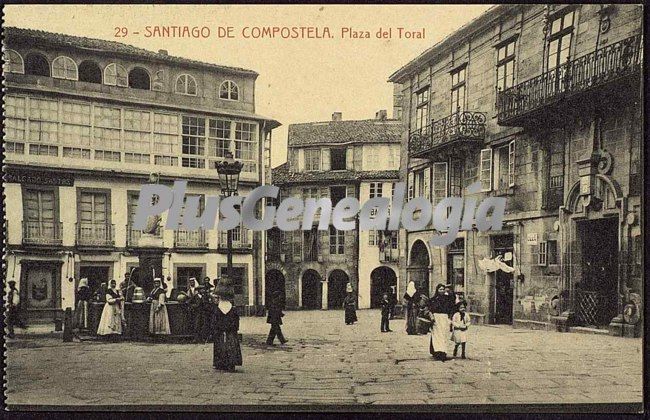 Plaza del toral de santiago de compostela