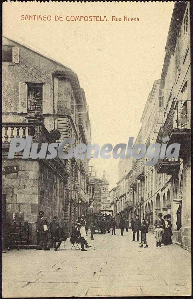 Rua nueva de santiago de compostela