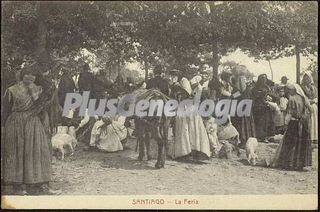 La feria de santiago de compostela