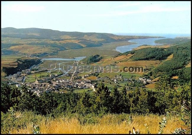 Primer plano vegadeo. ría del eo (lugo)