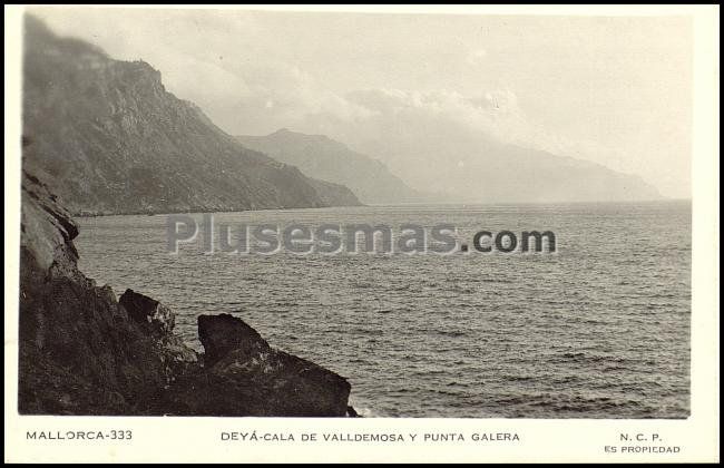 Deyá-calá de valldemosa y punta galera (mallorca)