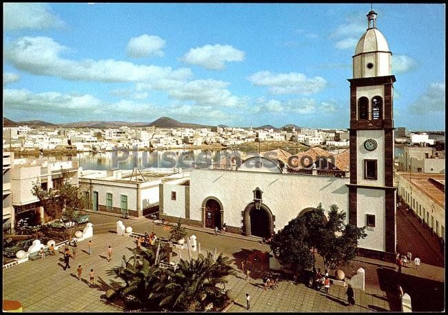 Iglesia de san ginés de arrecife en lanzarote (islas canarias)