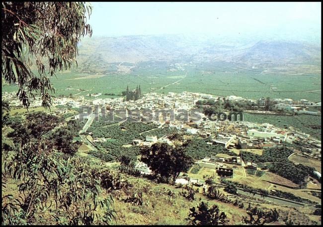 Vista general de arucas (las palmas)