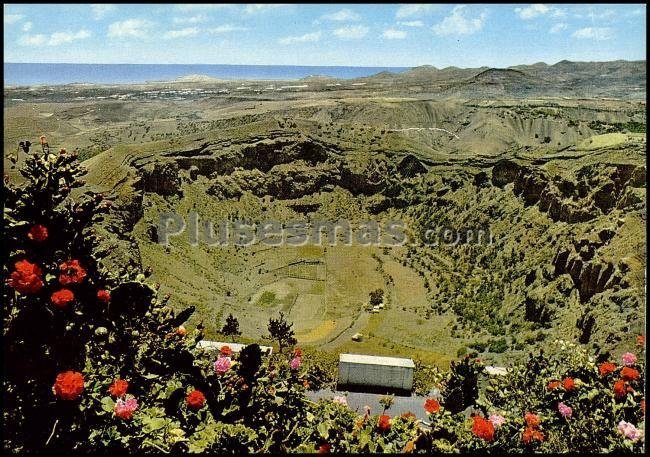 Caldera de bandama en tafira alta (las palmas)