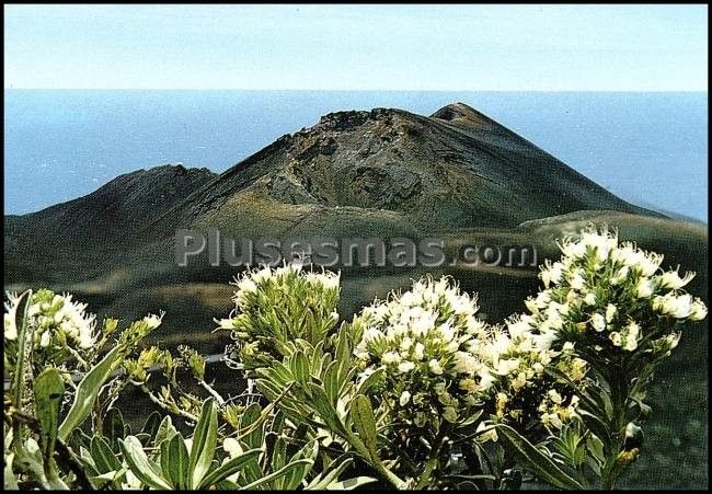 Vista del volcán 