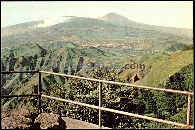 Paisaje desde el pico del inglés (santa cruz de tenerife)