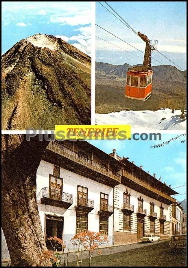 Casa de los balcones, cráter del teide y teleférico del pico del teide (santa cruz de tenerife)