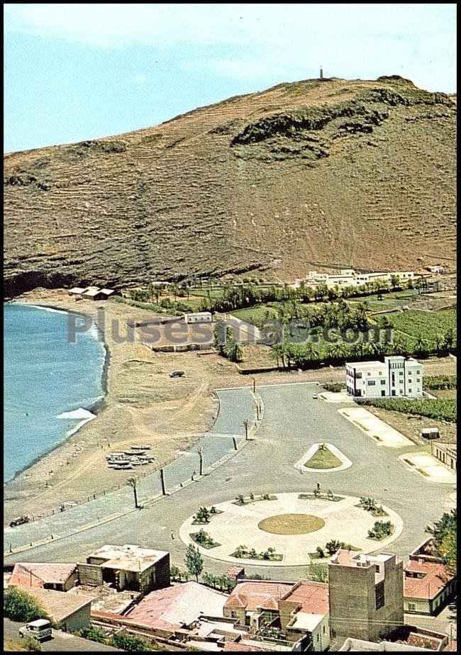 Plaza de américa y avenida de los descubridores en san sebastián de la gomera (tenerife)