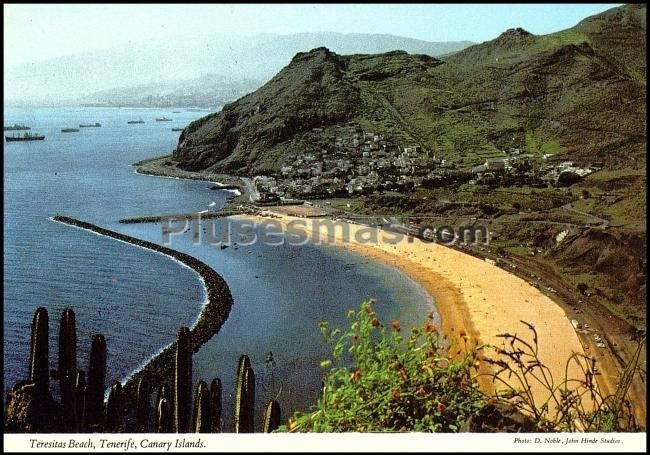 Playa de las teresitas de santa cruz de tenerife