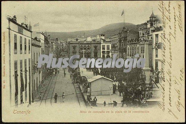 Foto antigua de SANTA CRUZ DE TENERIFE