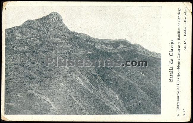 Extramuros de clavijo: monte laturce y basílica de santiago (la rioja)