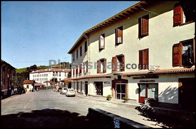 Frontera aduana francesa en dancharinea (navarra)