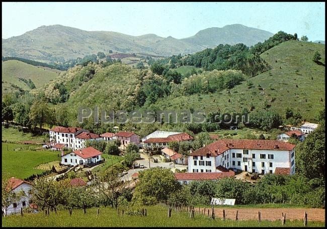 Vista panorámica de dancharinea (navarra)