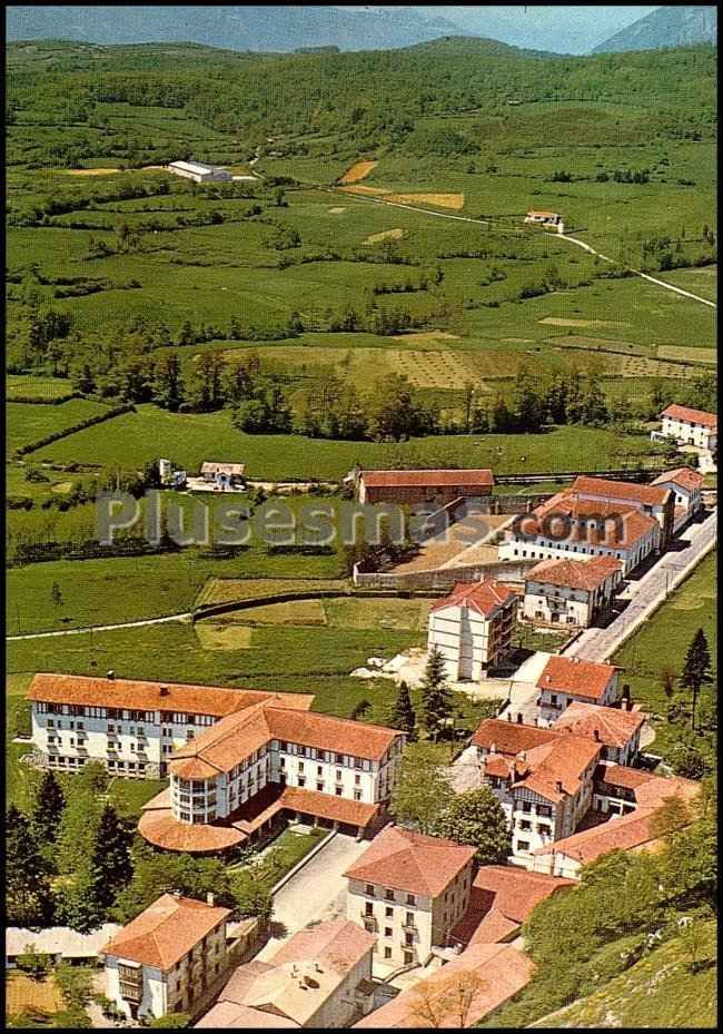 Vista general de lecumberri (navarra)