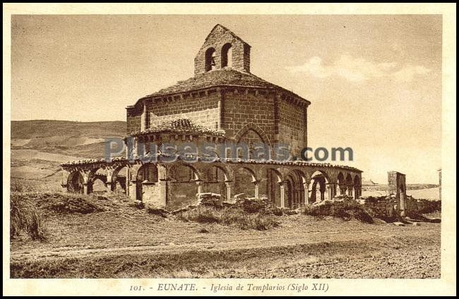 Eunate. iglesia de templarios en muruzabal (navarra)