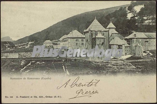 Foto antigua de RONCESVALLES