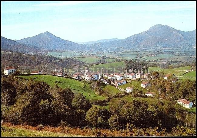 Vista general de zugarramurdi (navarra)