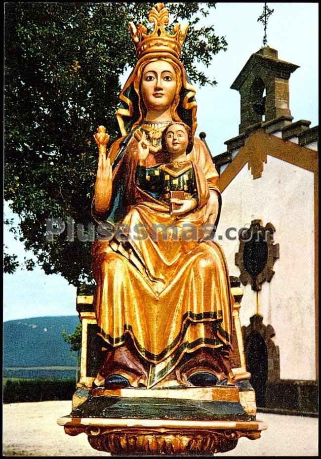 Imagen de nuestra señora de ibernalo de santa cruz de campezo (álava)