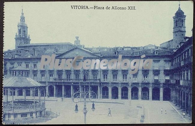 Plaza de alfonso xiii, vitoria (álava)