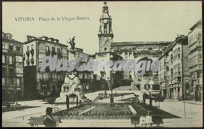 Plaza de la virgen blanca, vitoria (álava)