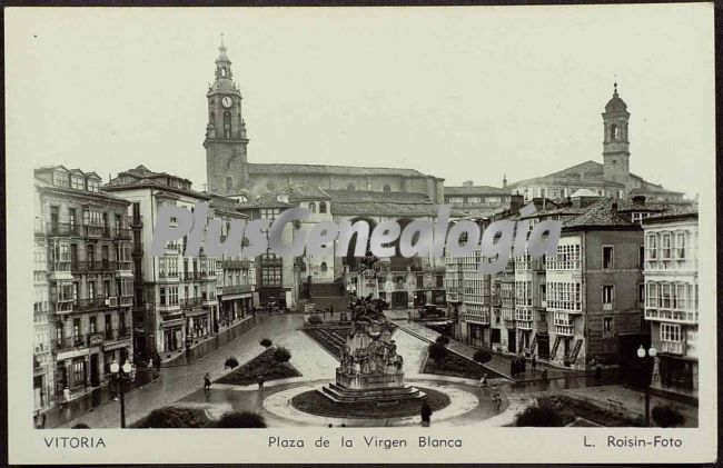 Plaza de la virgen blanca, vitoria (álava)