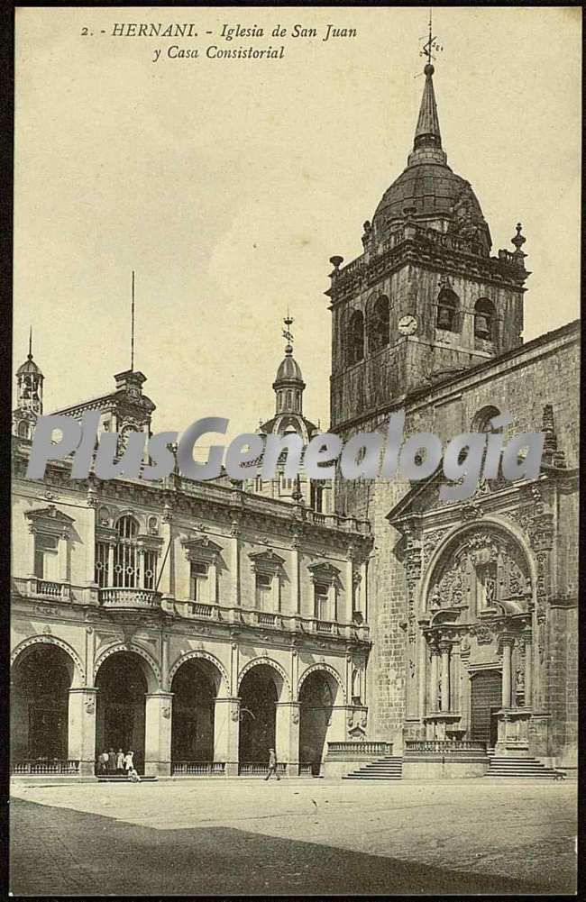 Iglesia de san juan y casa consistorial, hernani (gupuzcoa)