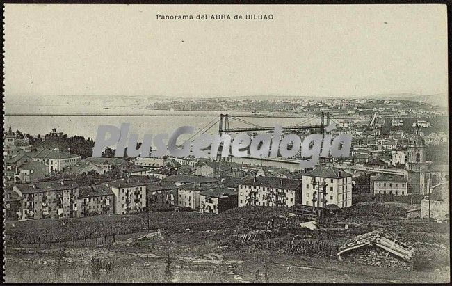 Panorama del abra de bilbao