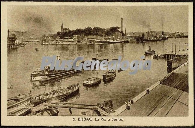 La ría a sestao de bilbao