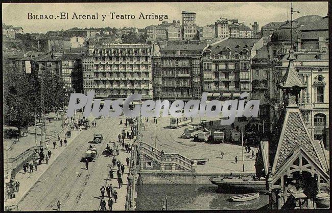 El arenal y teatro arriaga de bilbao