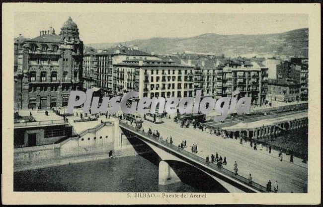 Puente del arenal de bilbao