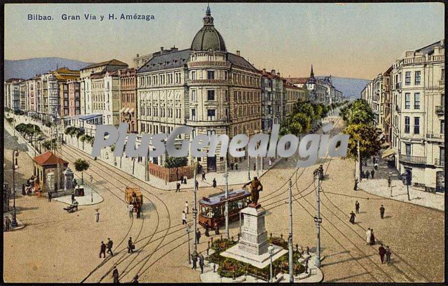 Gran vía y h. amézaga de bilbao