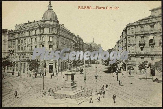 Plaza circular de bilbao