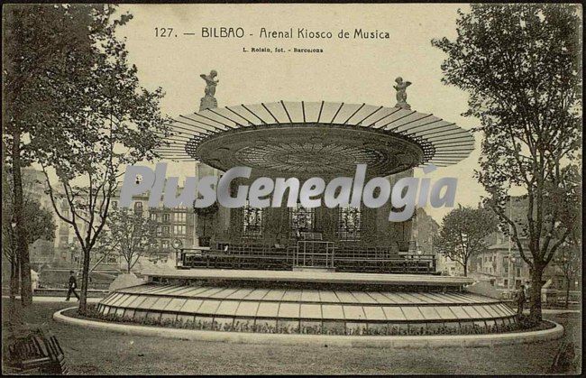 Kiosco de música del arenal de bilbao