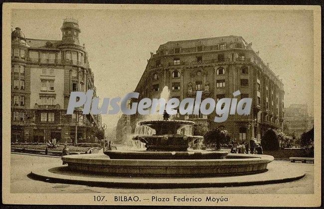 Plaza federico moyúa de bilbao