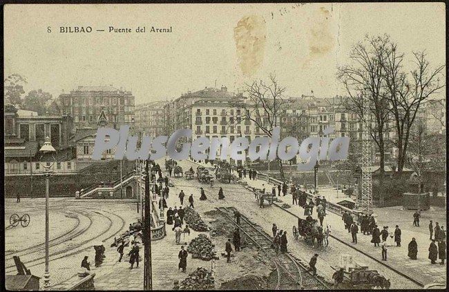 Puente del arenal de bilbao