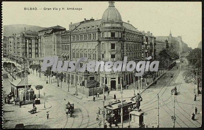 Gran vía y h. amézaga de bilbao