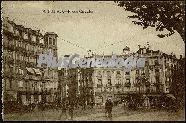 La plaza circular de bilbao