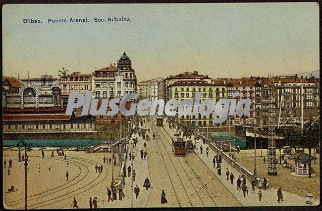 Puente arenal de bilbao