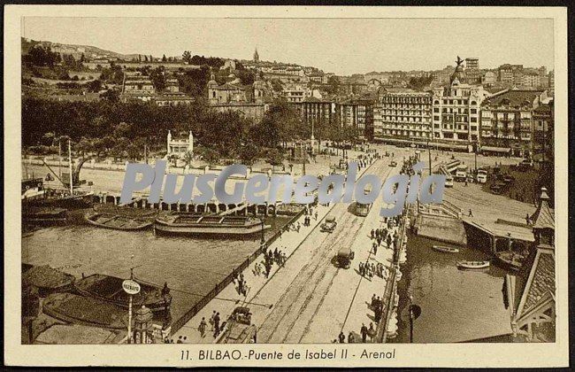 Puente de isabel ii de bilbao