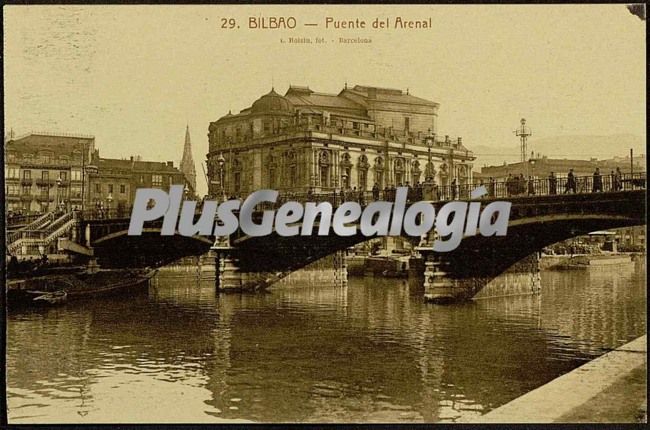 Puente del arenal de bilbao