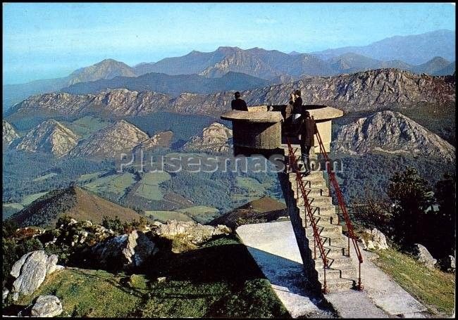 Mirador del fito en arriondas (asturias)