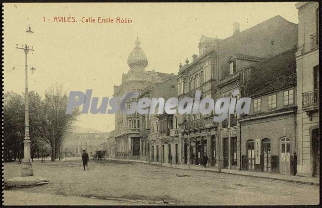 Calle emile robín, avilés (asturias)