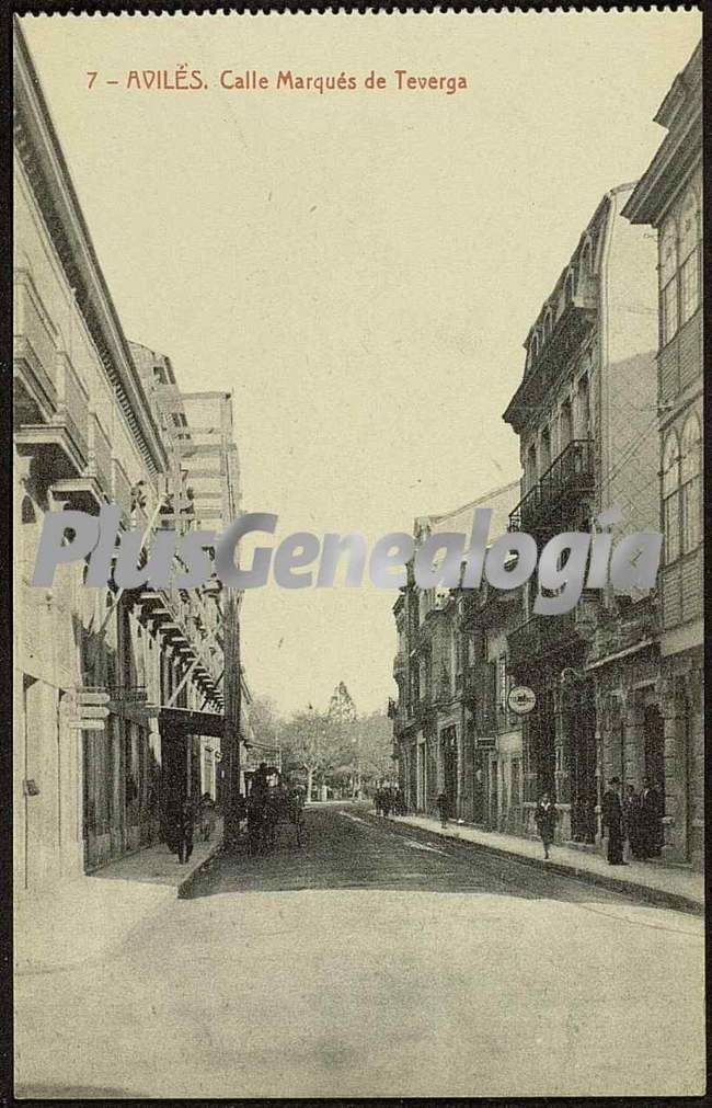 Calle marqués de teverga, avilés (asturias)