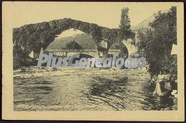Puente romano, cangas de onis (asturias)